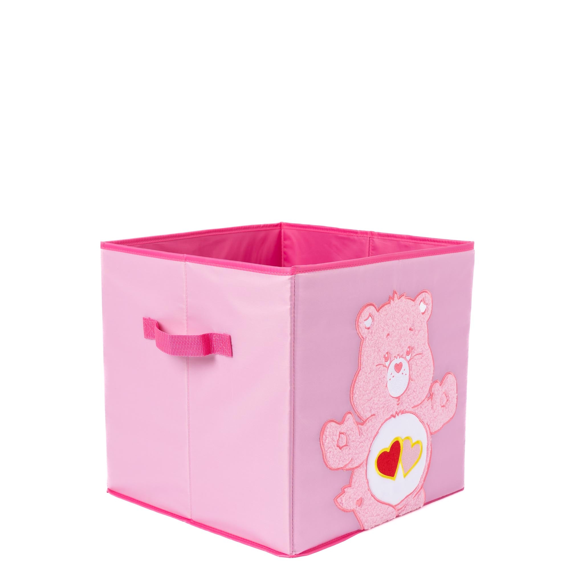 Care Bears x Lug Stardust Collapsible Storage Cube - LOVE-A-LOT BEAR - 24856_LugxCareBears_StardustCube_LovealotBear_Angle_02